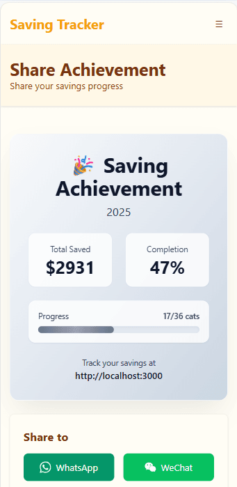 Share Your Achievements